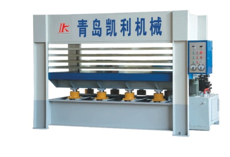 貼面熱壓機開機